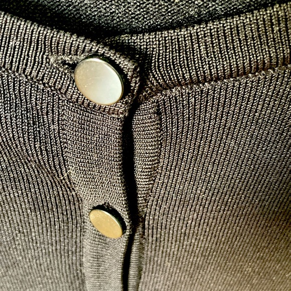 I.N.C. Dark Navy 3/4 Sleeve Cardigan - Picture 4 of 4